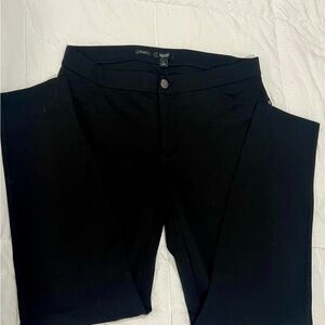Vera Wang Black Skinny Pants
